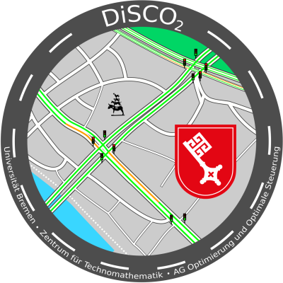 Bild des Projekts DiSCO<sub>2</sub>-Bremen: Datenbasierte und intelligente Simulation des Verkehrs zur CO<sub>2</sub>-Reduktion in Bremen