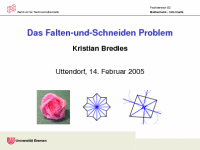 Vortrag Uttendorf 2005, Kristian Bredies