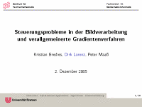 Vortrag Dirk Lorenz, 2005-12-02