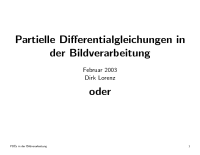 Vortrag Uttendorf 2003, Dirk Lorenz