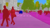 Segmentation in urban driving scenarios