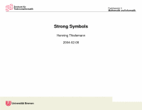 Vortrag Uttendorf 2004, Henning Thielemann