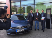 Genehmigung der Teststrecke fr das autonome Fahrzeug AO-Car