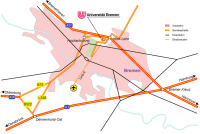 Anfahrtsplan / Arrival by car